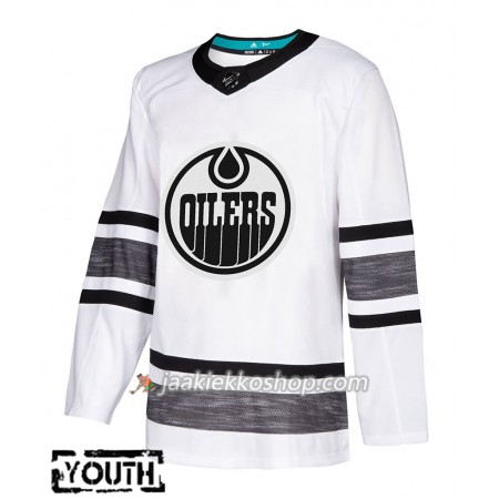 Lapsille NHL Edmonton Oilers Pelipaita Blank Valkoinen 2019 All-Star Adidas Authentic